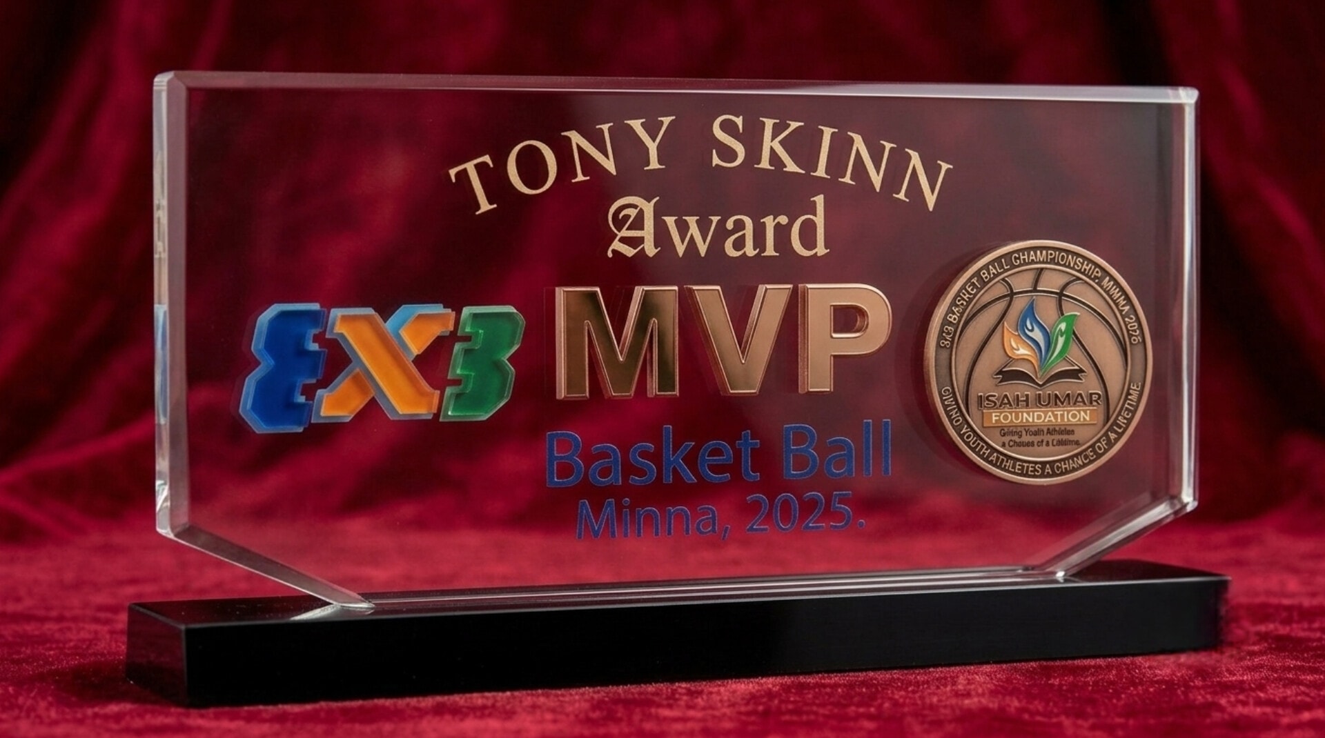 Tony Skinn Award — MVP at the 3X3 Basketball Championship
