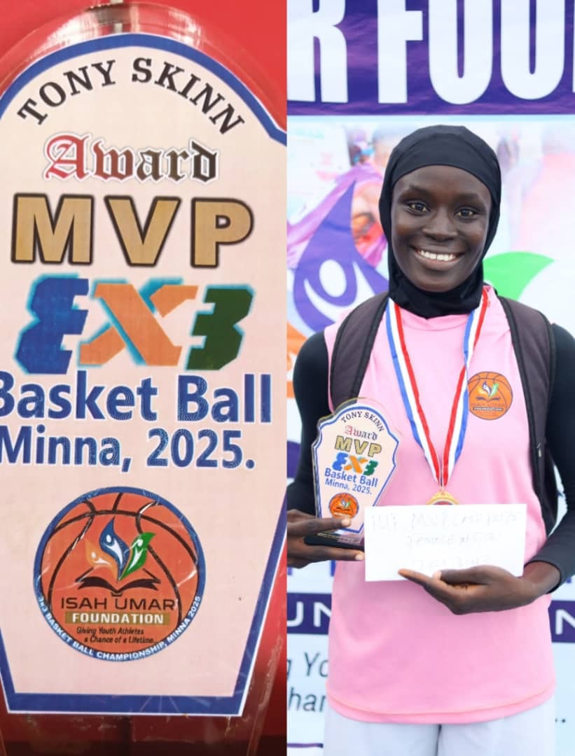 Tony Skinn Award MVP — 3X3 Basketball Championship, Minna 2025